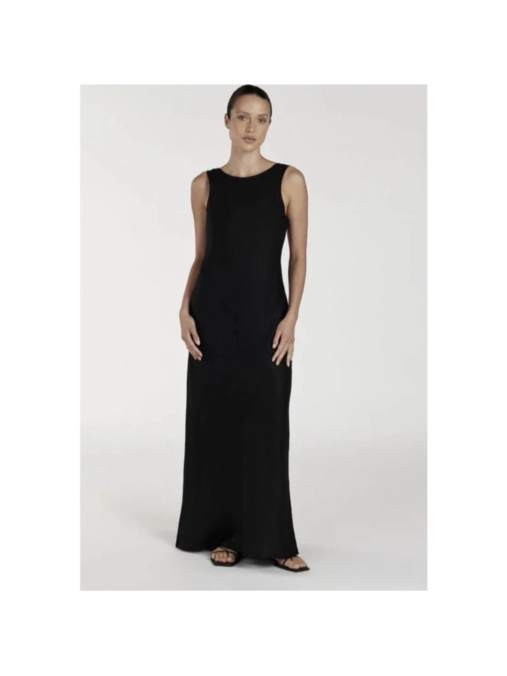 NWT dissh Lyra linen midi dress - us 6 / AUS 10